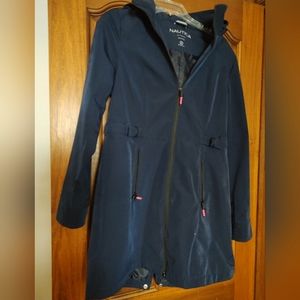 Nautica zipper pocket/hood jacket